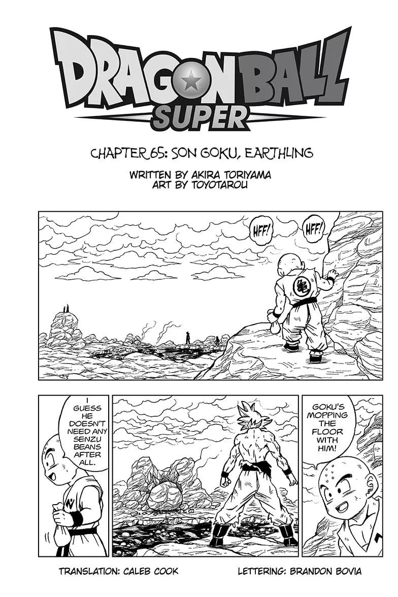 Read Dragon Ball Super Chapter 65 Online