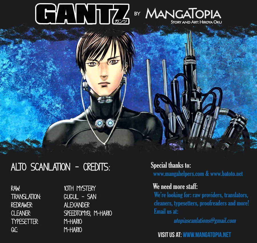 Read Gantz Chapter 383 - Endpoint [END] Online