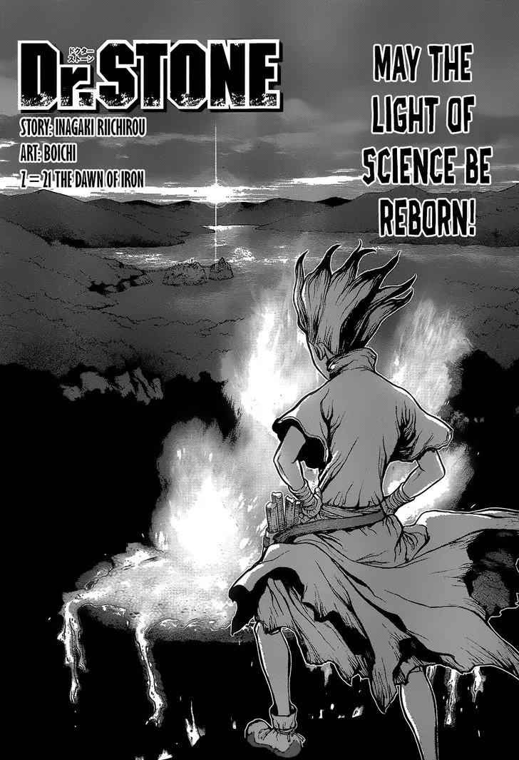 Read Dr. Stone Chapter 21 - The Dawn Of Iron Online