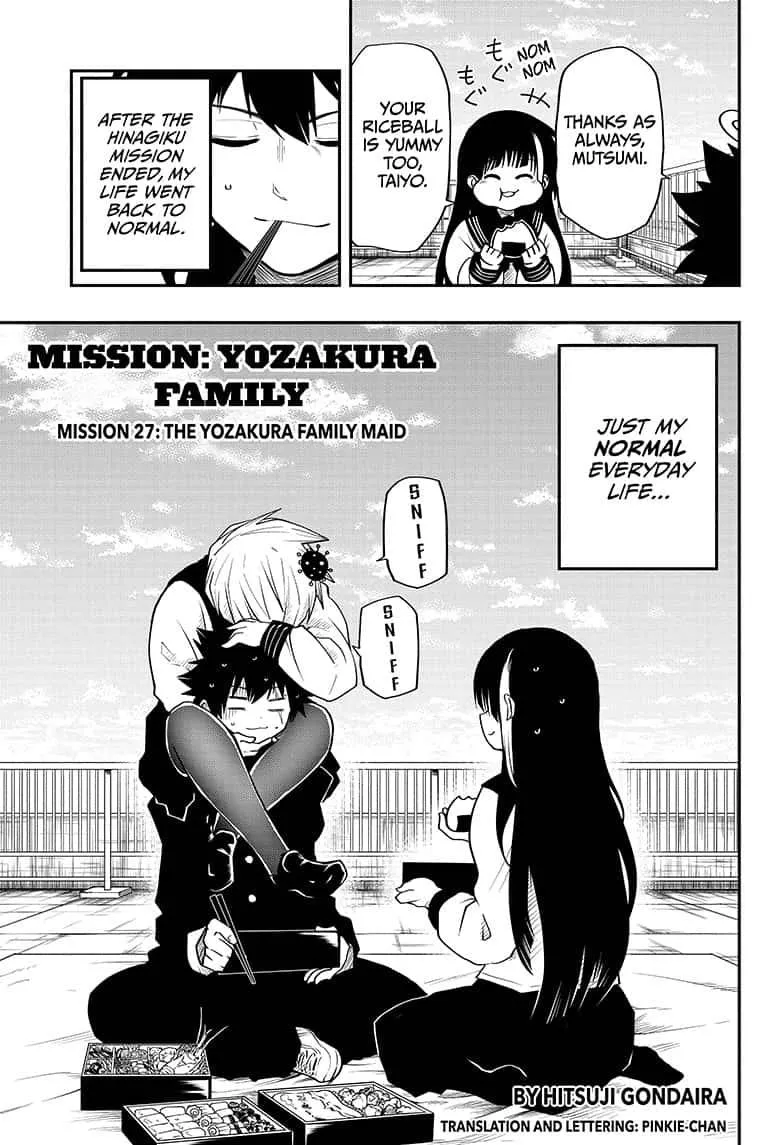 Read Mission: Yozakura Family Chapter 27 Online