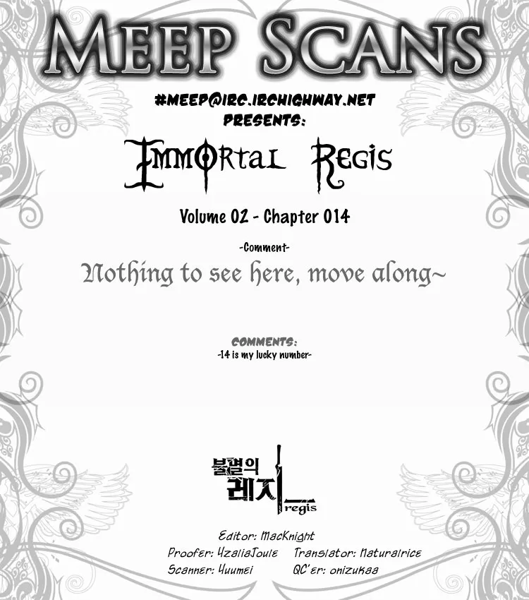Read Immortal Regis Chapter 14 Online