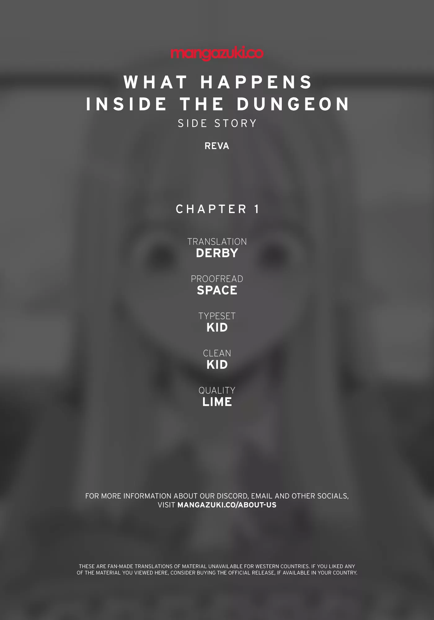 Read What Happens Inside the Dungeon Chapter 111 - Side Story - Chapter 1 Online