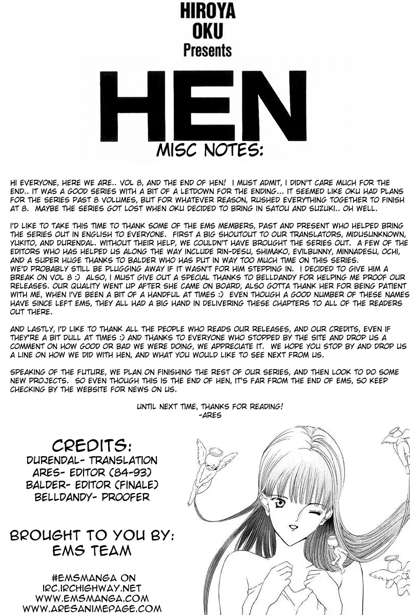 Read Hen Chapter 84 - Yoshida Mania Online