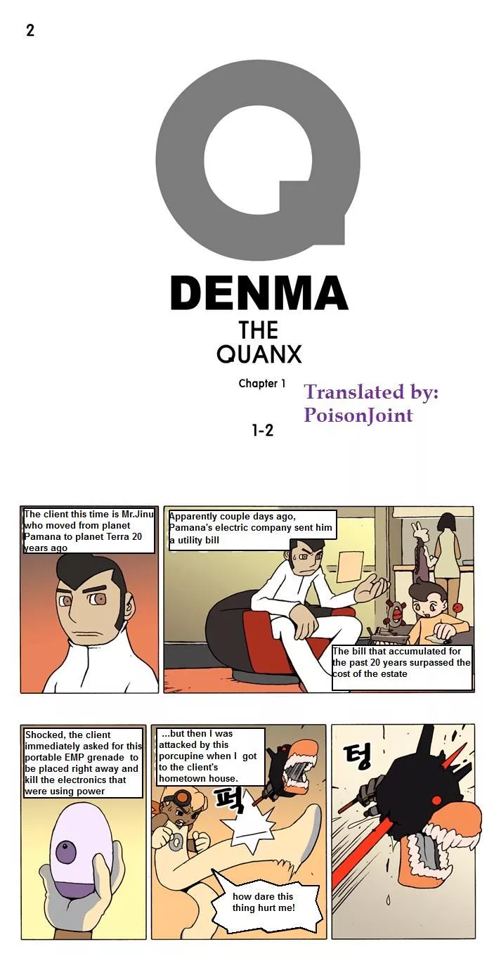 Read Denma Chapter 1.2 Online