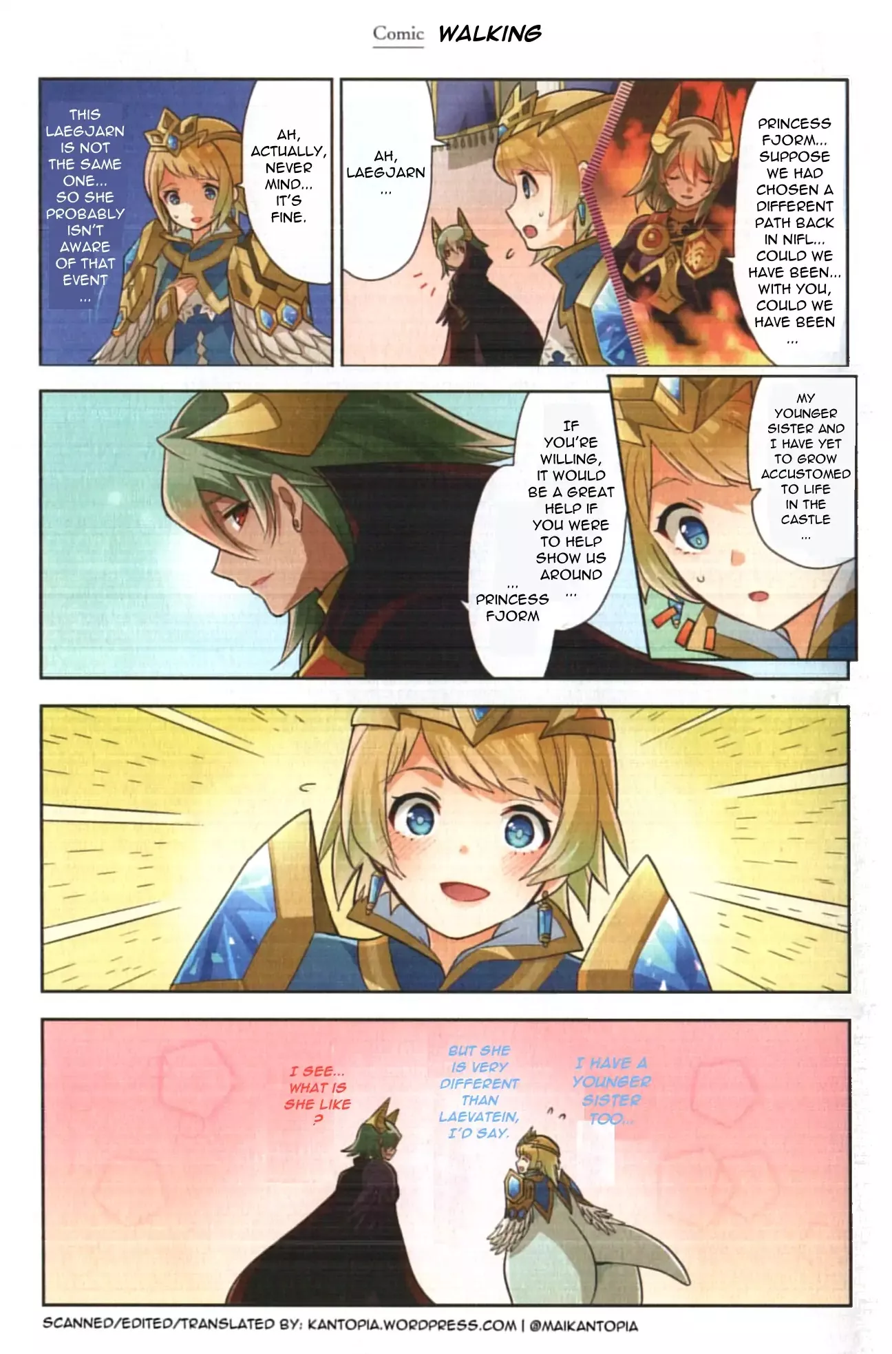 Read Fire Emblem Heroes Daily Lives of the Heroes Chapter 0.8 Online