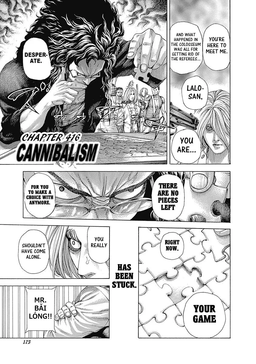Read Usogui Chapter 416 - Cannibalism Online