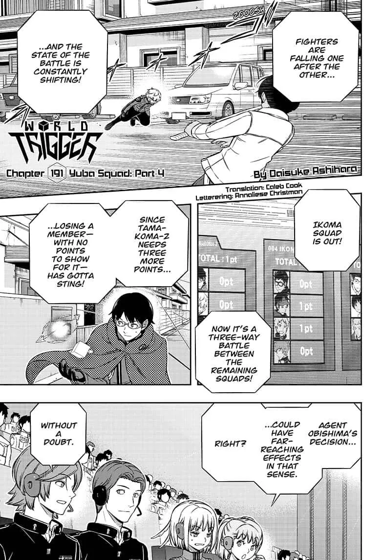 Read World Trigger Chapter 191 Online