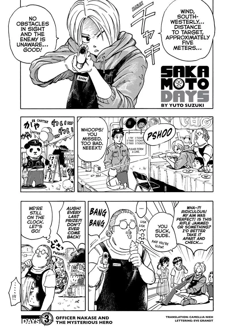 Read Sakamoto Days Chapter 3 Online