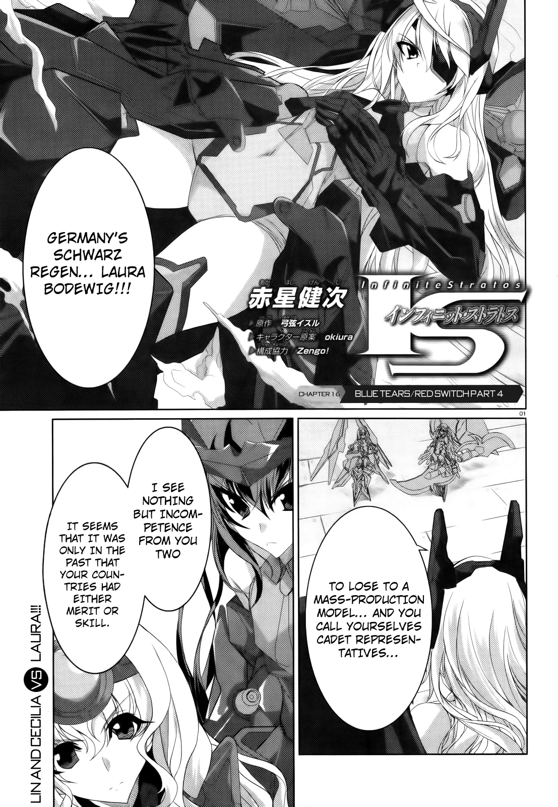 Read IS: Infinite Stratos Chapter 16 Online