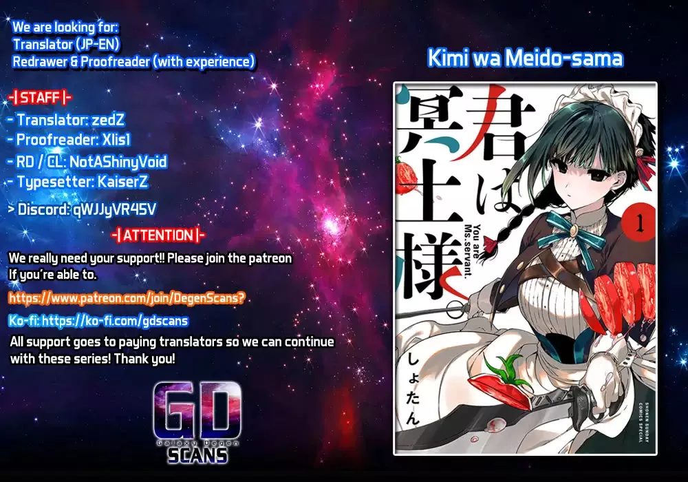 Read Kimi wa Meido-sama Chapter 47 - The Intersection of You and Me Online