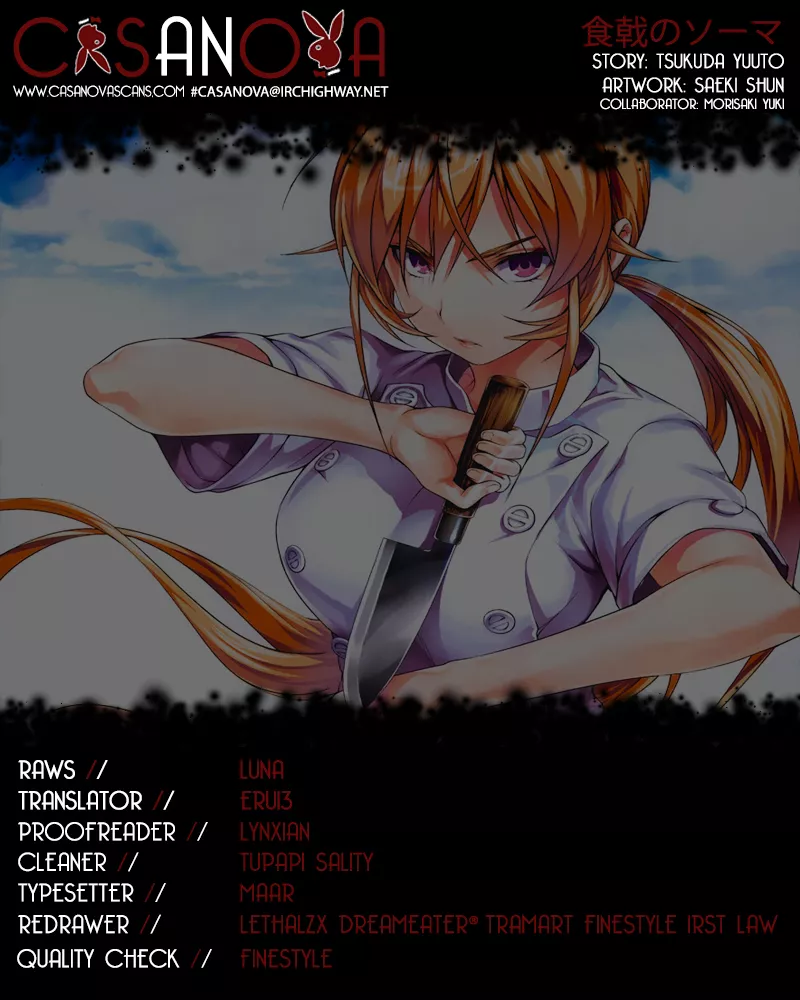 Read Shokugeki no Soma Chapter 55 - A Hole Drilled With Knowledge Online