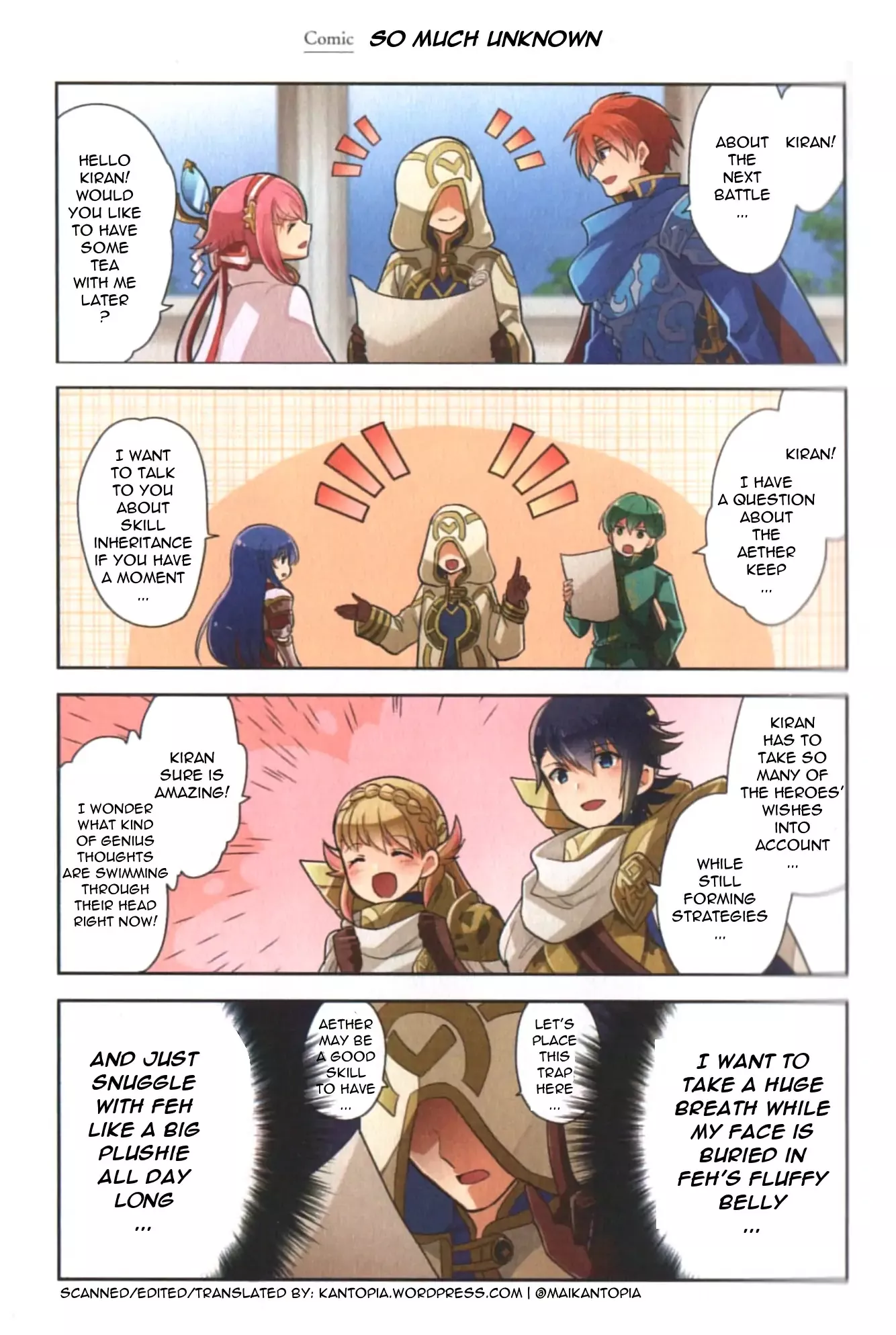 Read Fire Emblem Heroes Daily Lives of the Heroes Chapter 0.1 Online