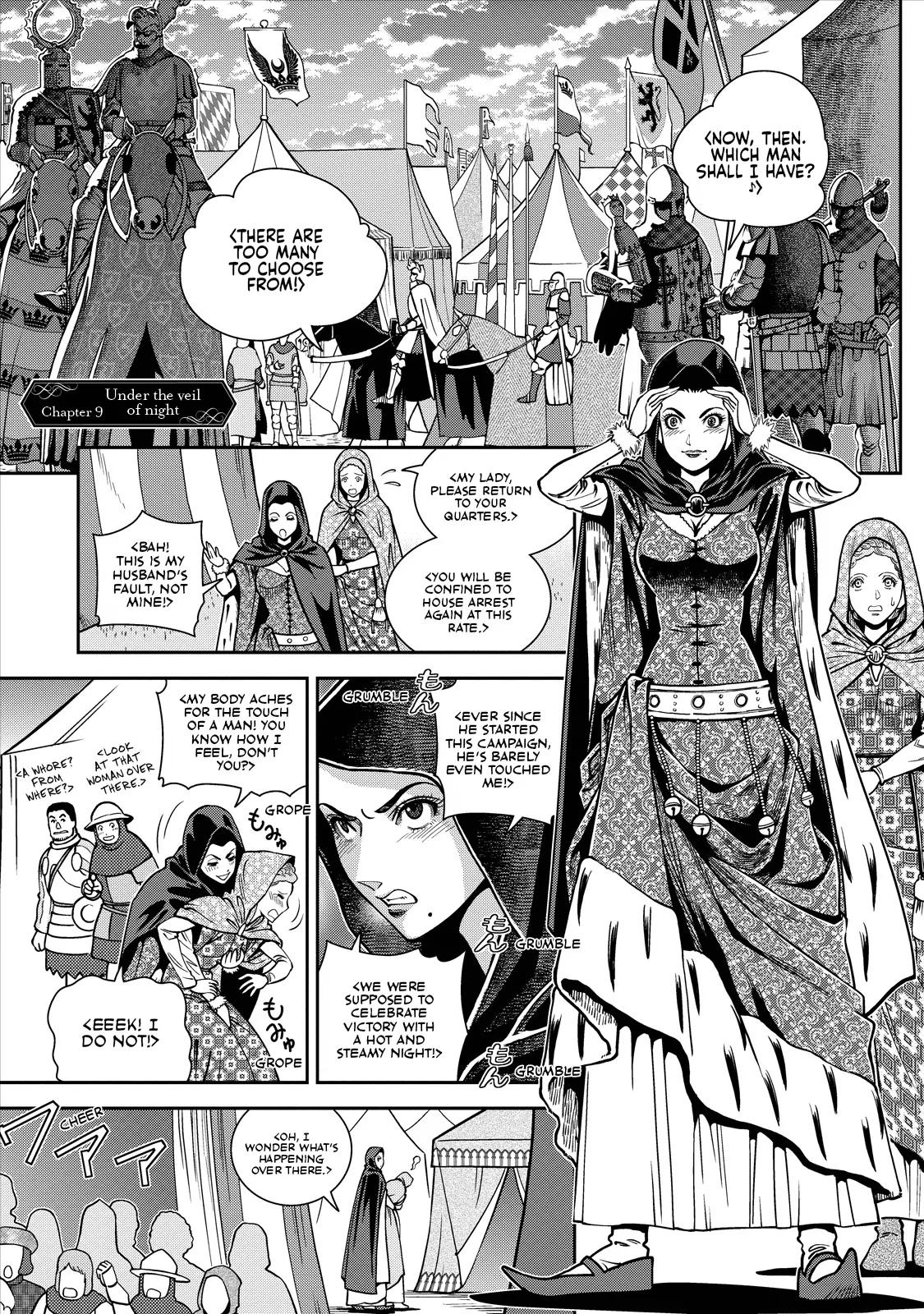 Read Dívčí válka: Maidens’ War Chapter 9 - Under the veil of night Online