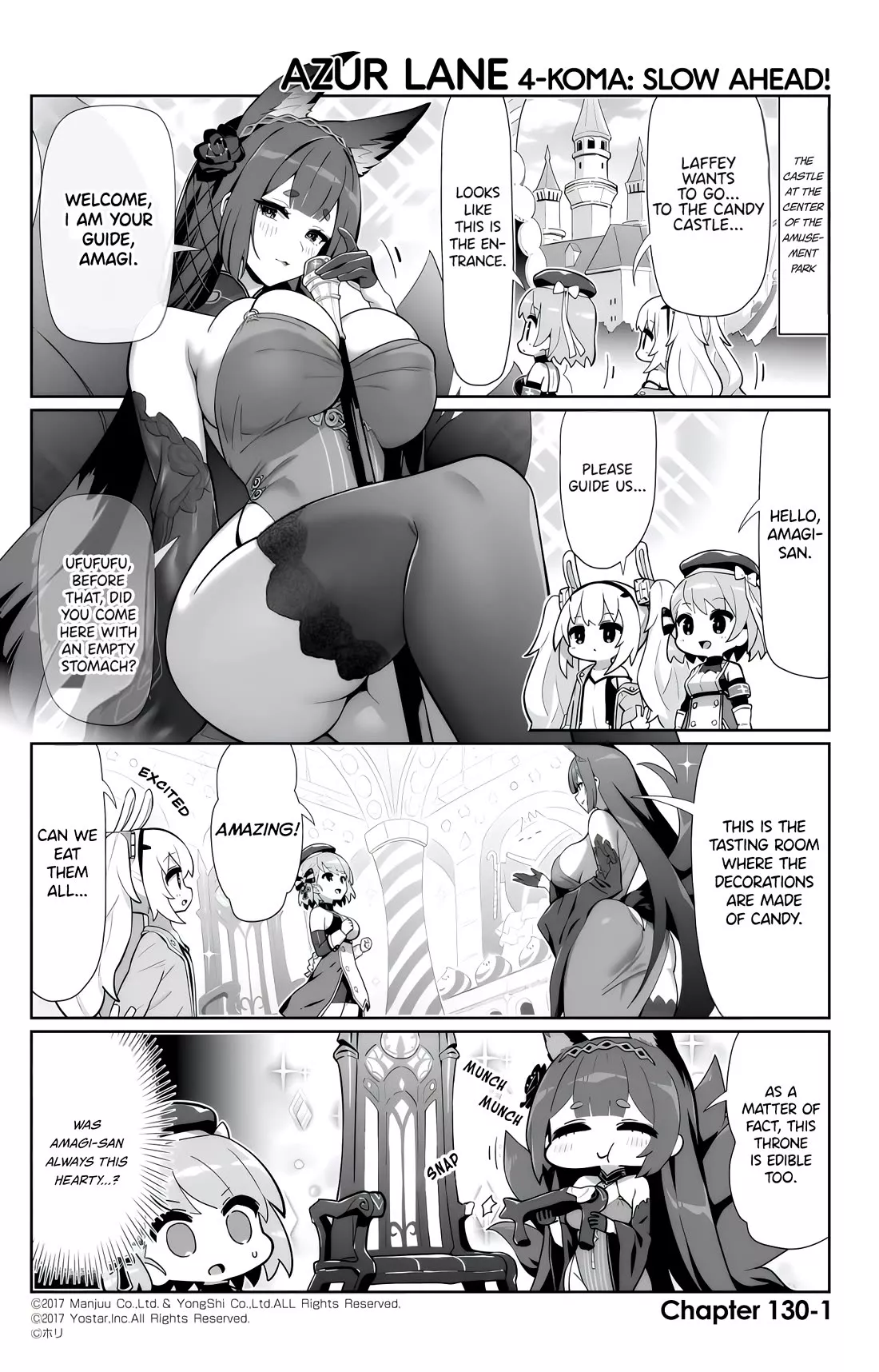 Read Azur Lane 4-koma: Slow Ahead Chapter 130 - Amagi Online