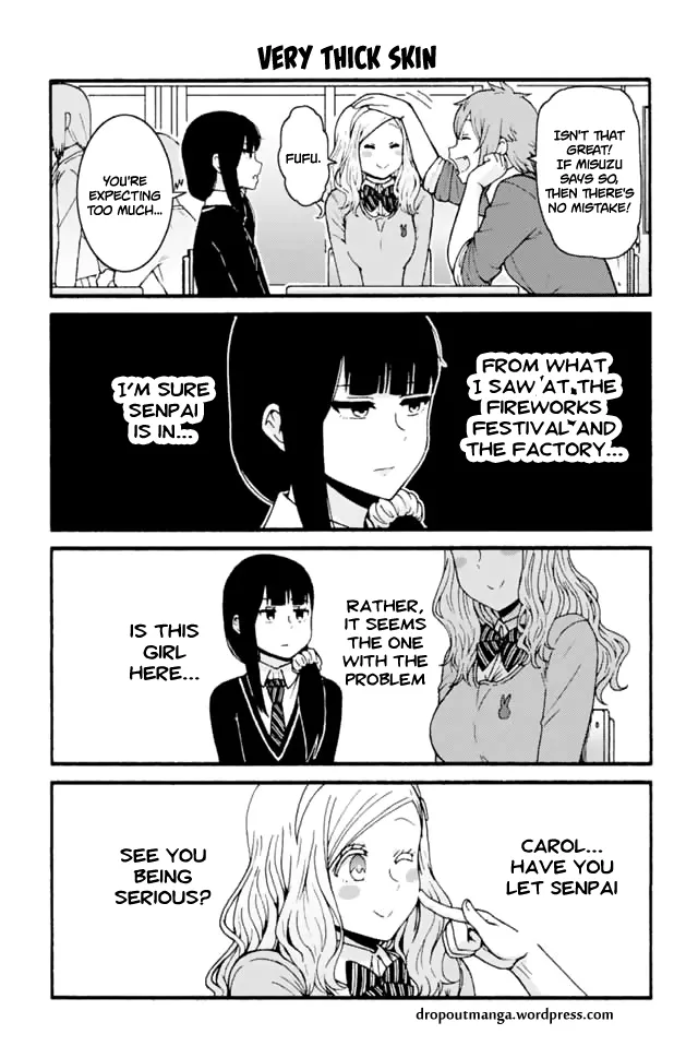 Read Tomo-chan wa Onna no ko! Chapter 601 - Very Thick Skin Online