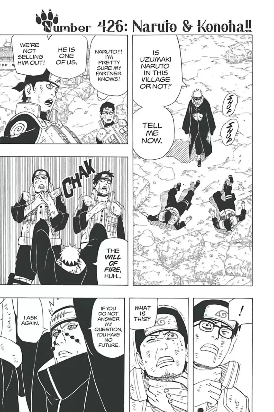 Read Naruto Chapter 426 - Naruto & Konoha!! Online