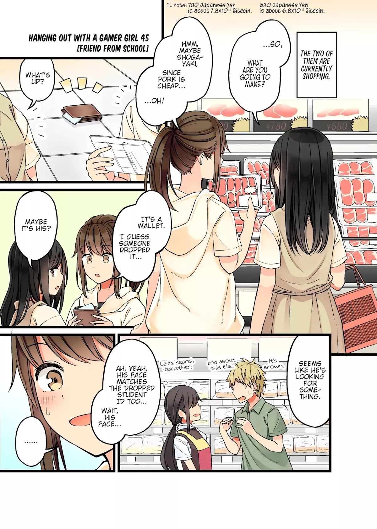 Read Hanging Out With a Gamer Girl Chapter 45 - Friend from School Online