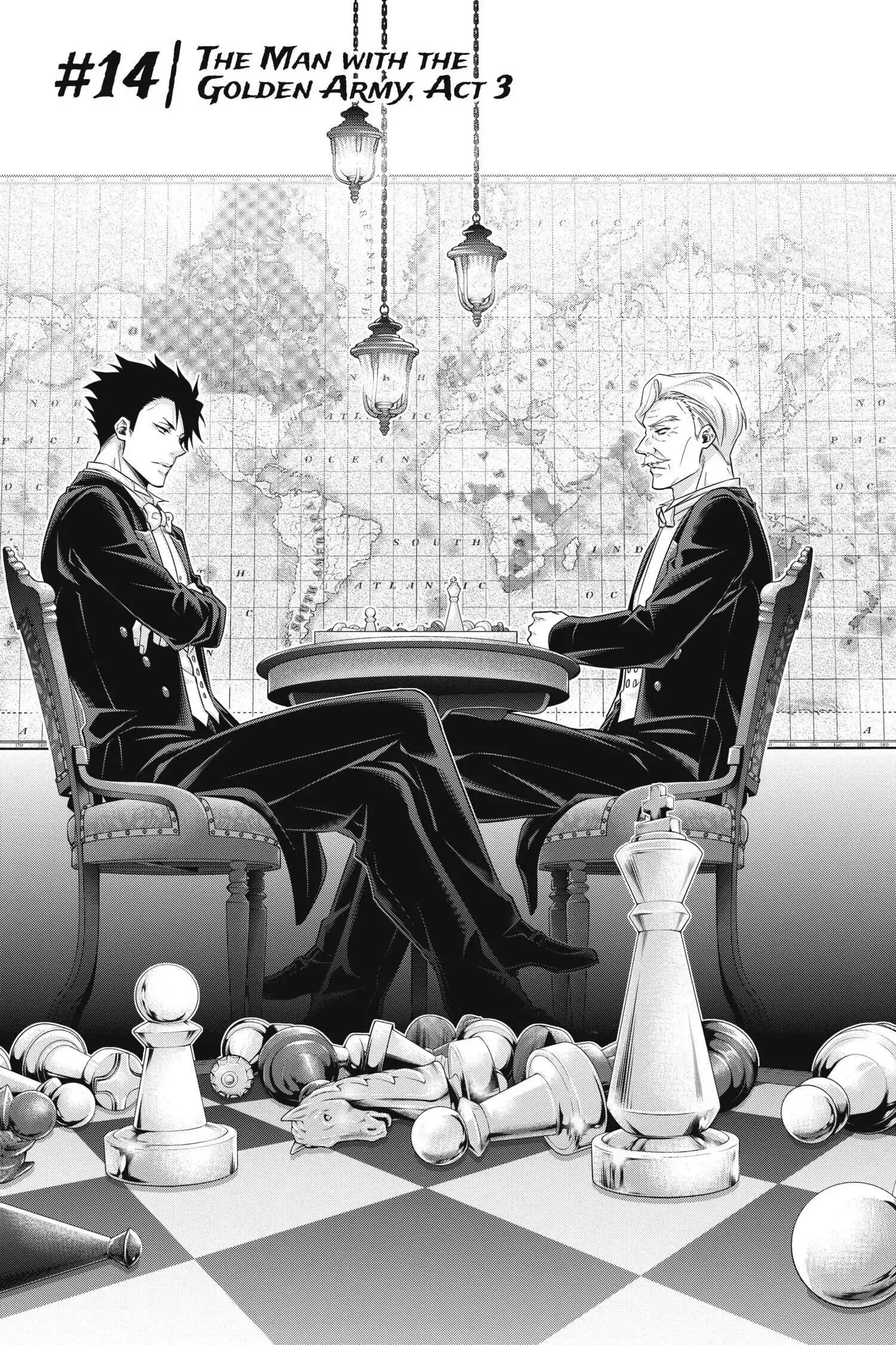 Read Moriarty the Patriot Chapter 14 - The Man with Golden Army, Act 3 Online