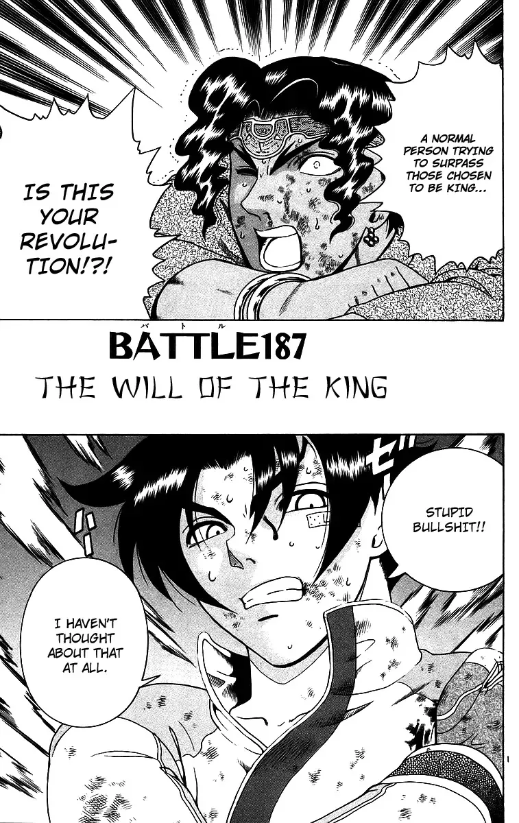 Read History’s Strongest Disciple Kenichi Chapter 187 - The Will of the King Online