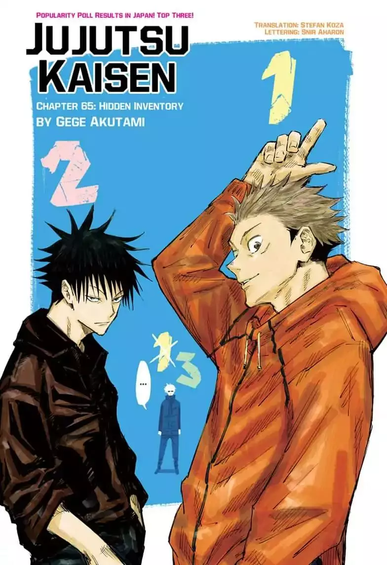 Read Jujutsu Kaisen Chapter 65 - Hidden Inventory Online