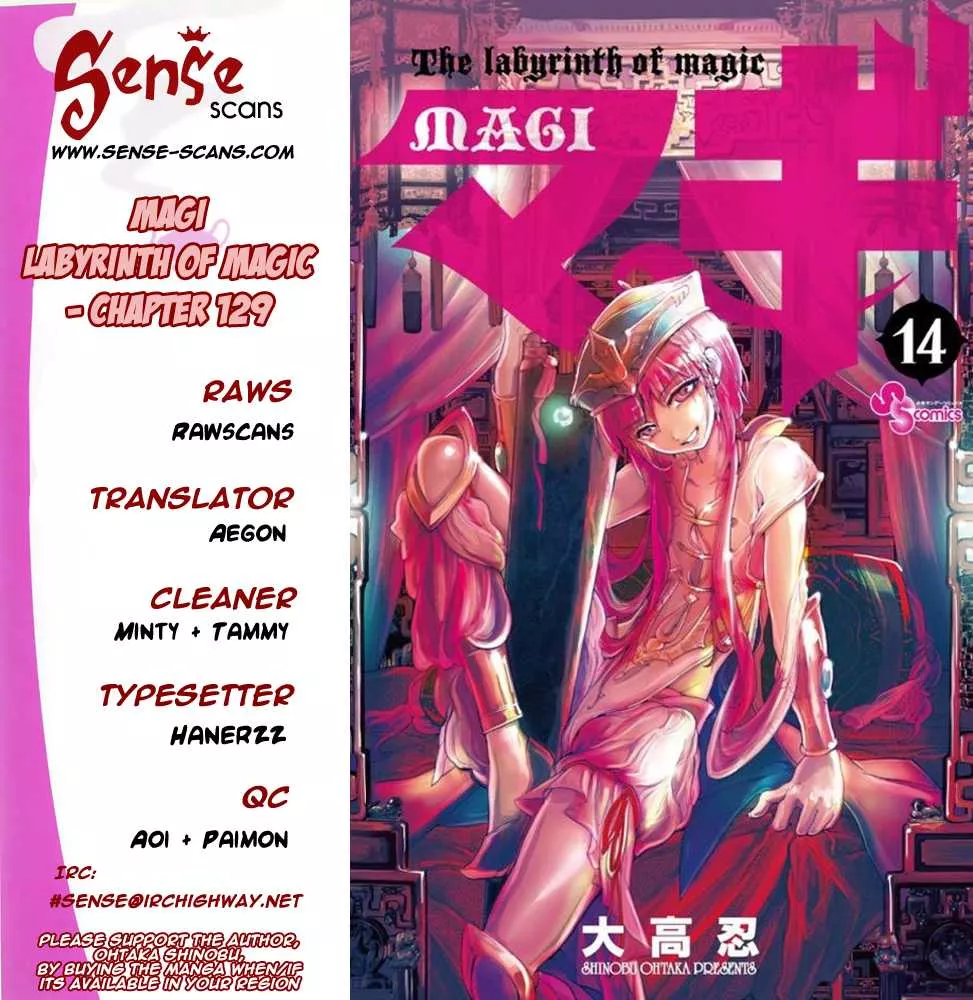 Read Magi – Labyrinth of Magic Chapter 129 - Independence Online