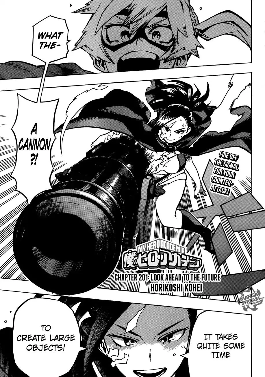 Read Boku no Hero Academia Chapter 201 - Look Ahead to the Future Online