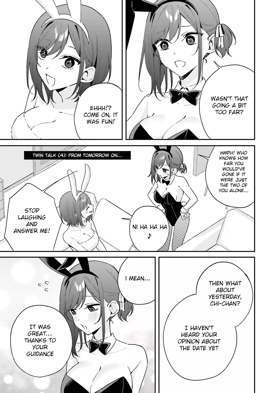 Read Futago Matomete “Kanojo” ni Shinai? Chapter 8.5 - Twin talk (4): From tomorrow on... Online