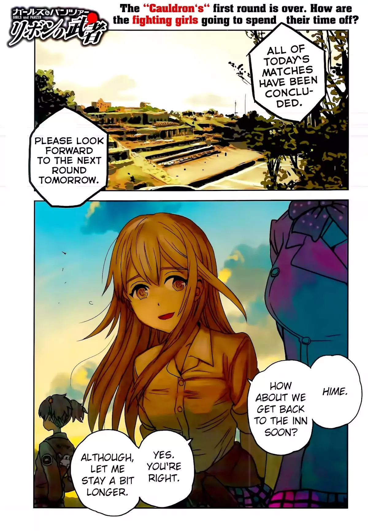 Read Girls & Panzer – Ribbon no Musha Chapter 33 Online
