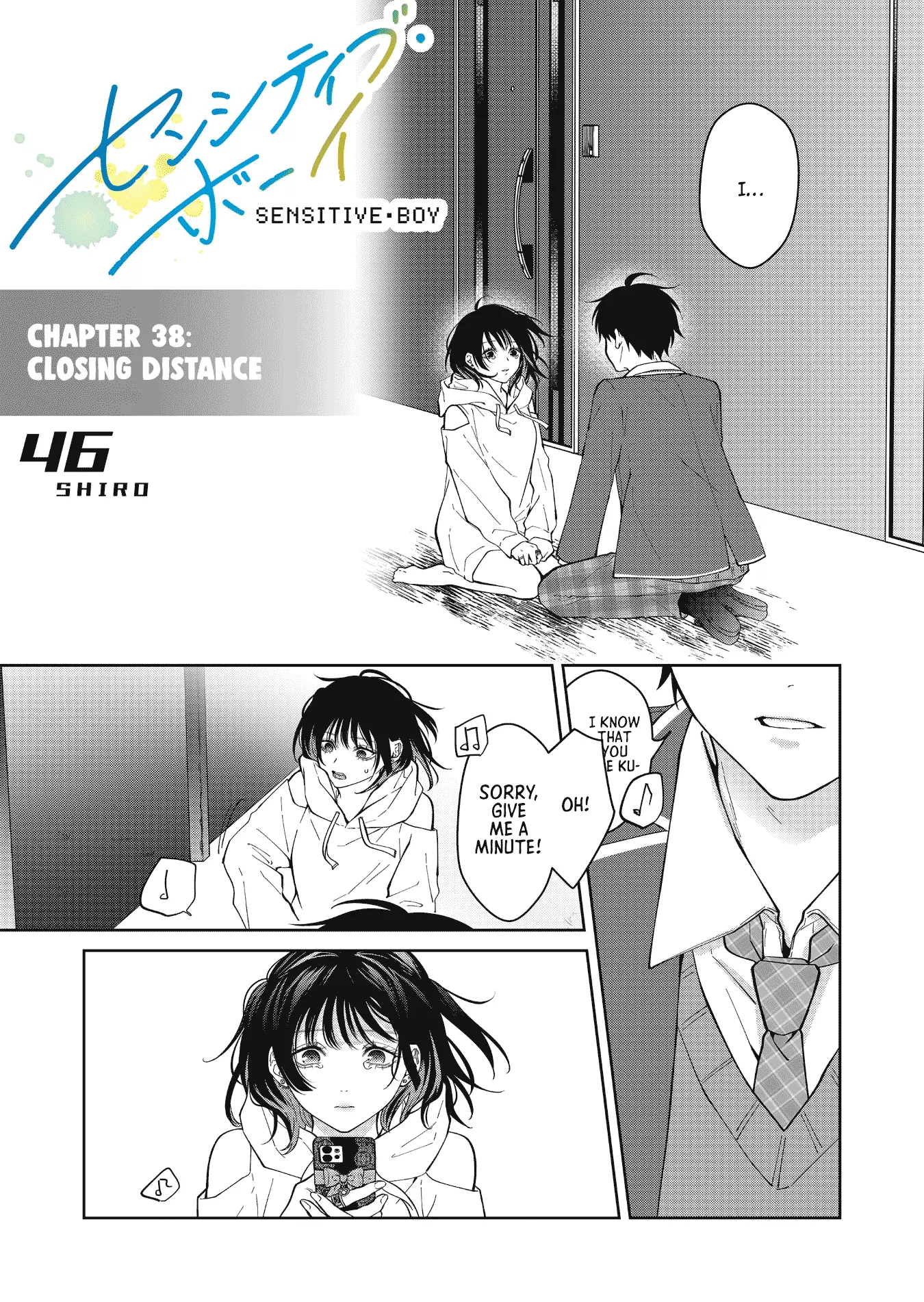 Read Sensitive Boy Chapter 38 - Closing Distance Online