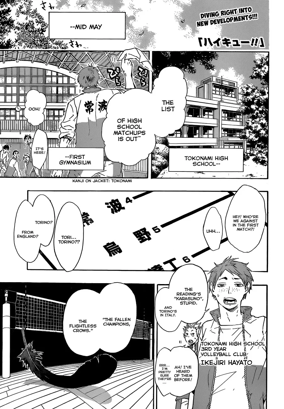 Read Haikyu!! Chapter 35 - Formidable Opponents Online