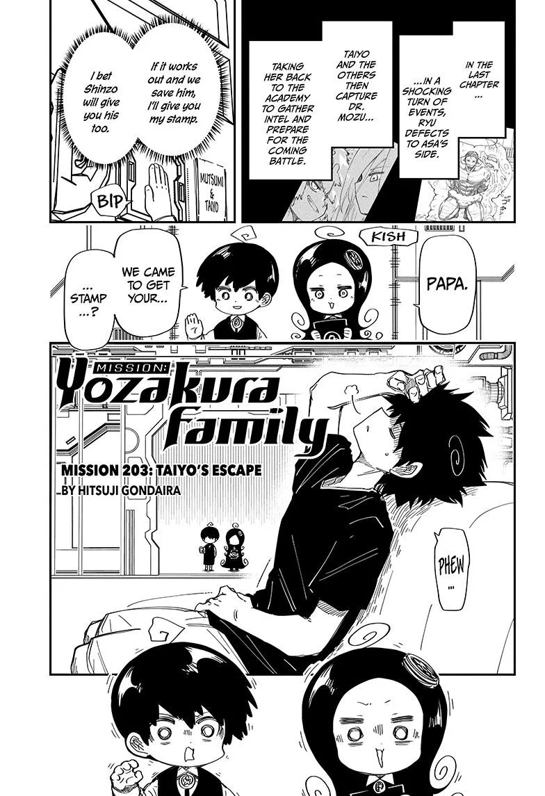 Read Mission: Yozakura Family Chapter 203 Online