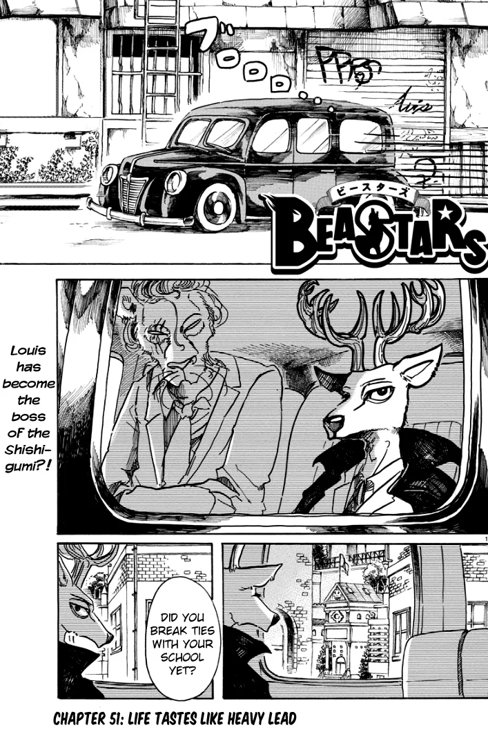 Read Beastars Chapter 51 - Life Tastes Like Heavy Lead Online