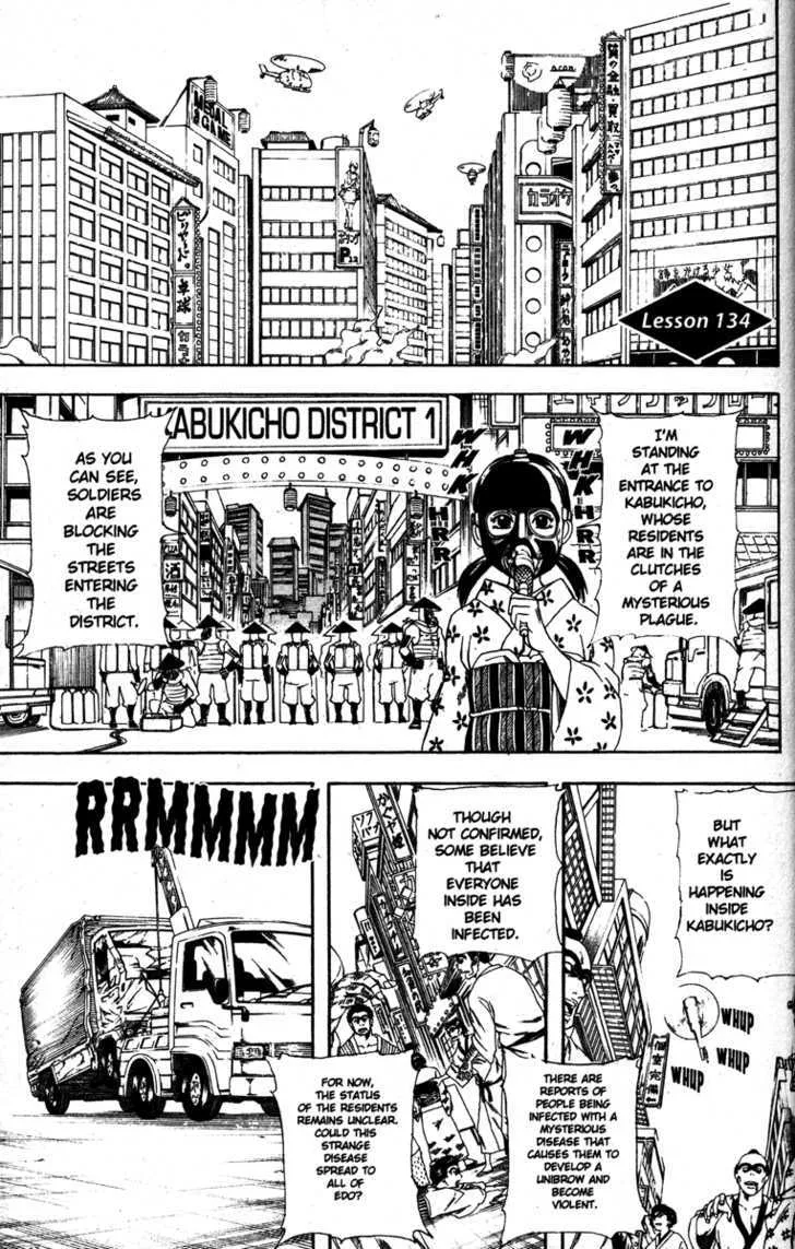 Read Gintama Chapter 134 - A Manga Artist Is a Pro when He Has Built Up a Backlog of Manuscripts Online