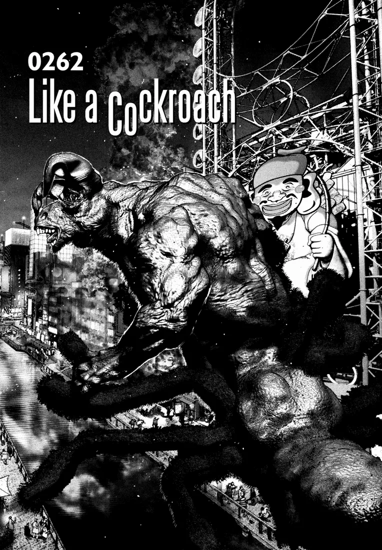 Read Gantz Chapter 262 - Like a Cockroach Online