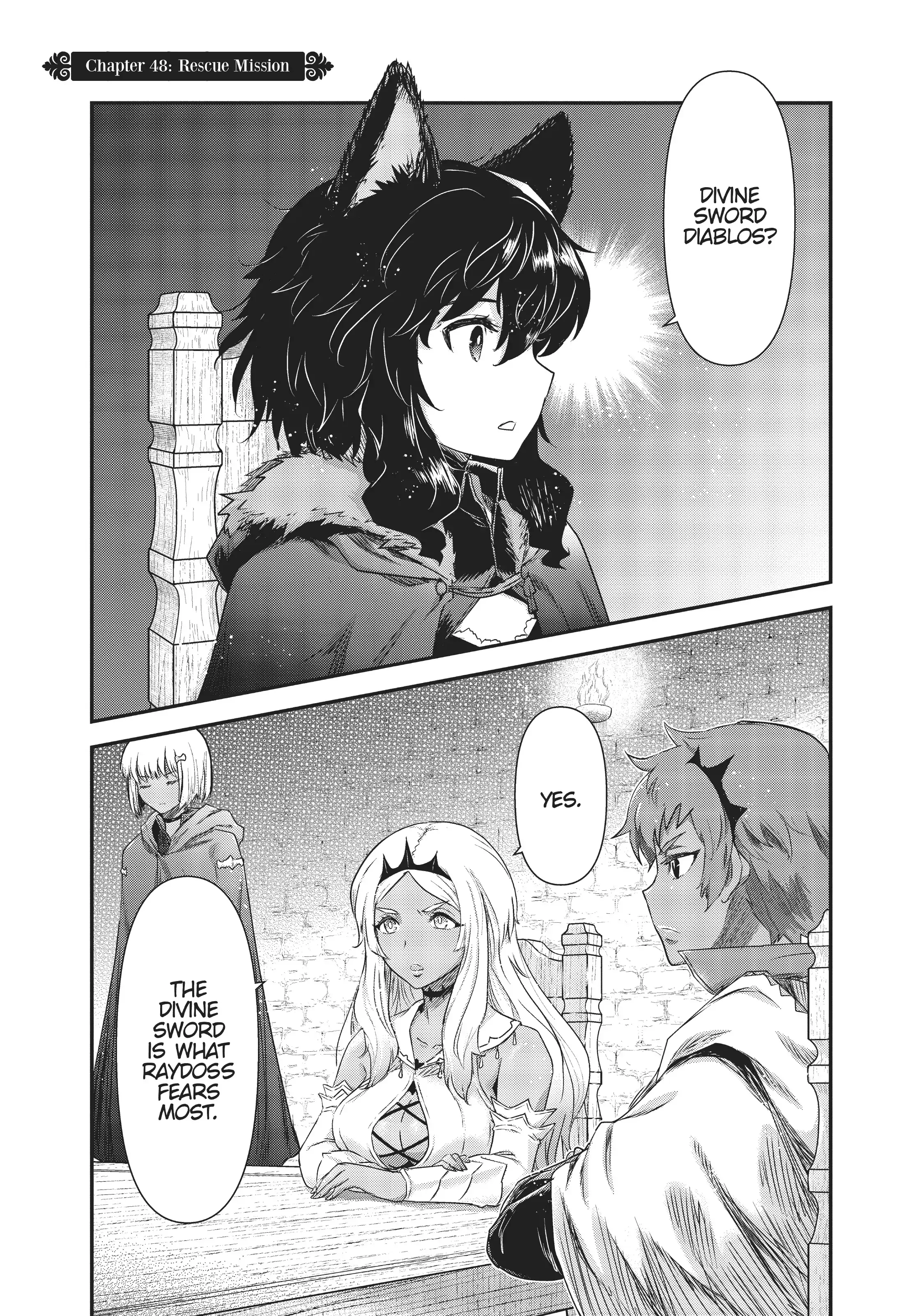 Read Tensei Shitara Ken Deshita Chapter 48 Online