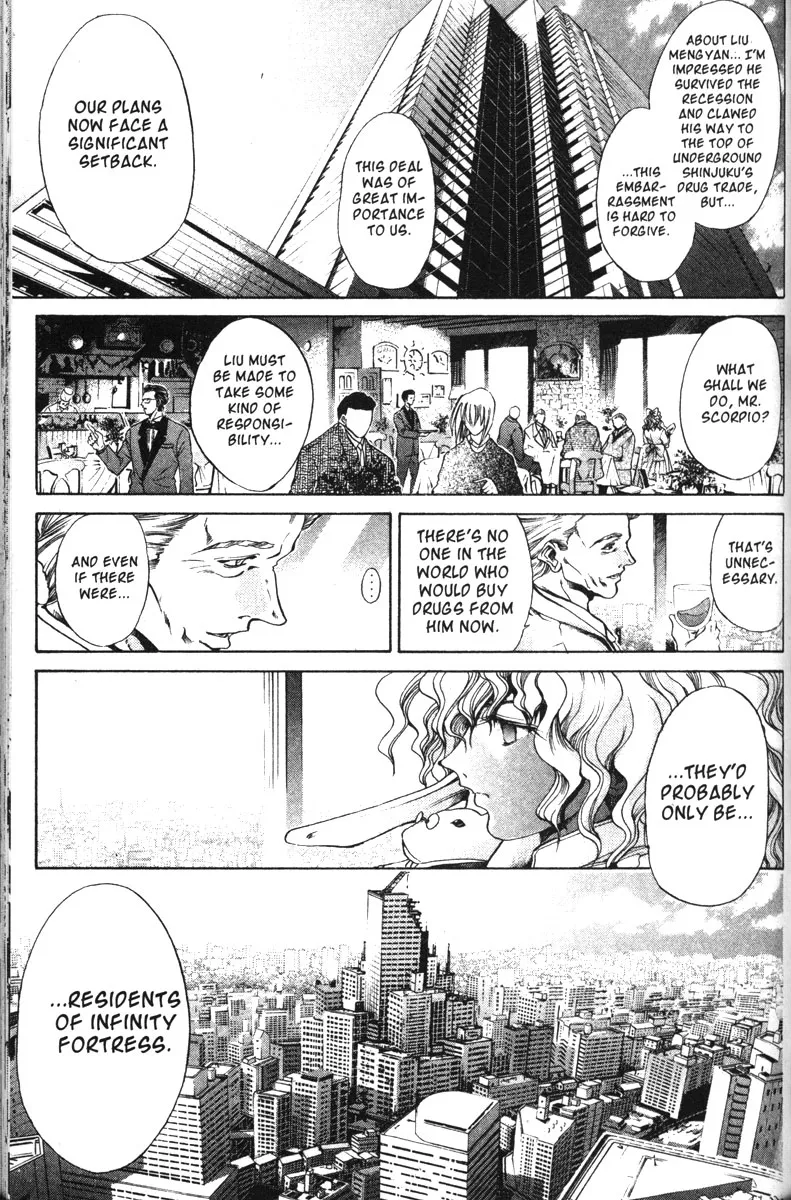 Read Get Backers Chapter 112 - Act VII: The Lost Arms of the Goddess (24): Good Bye to Liu! Online