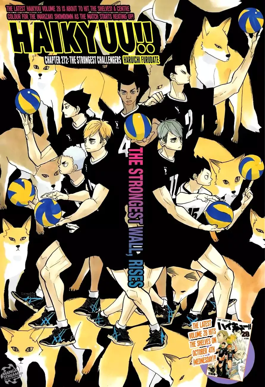 Read Haikyu!! Chapter 272 - The Strongest Challengers Online