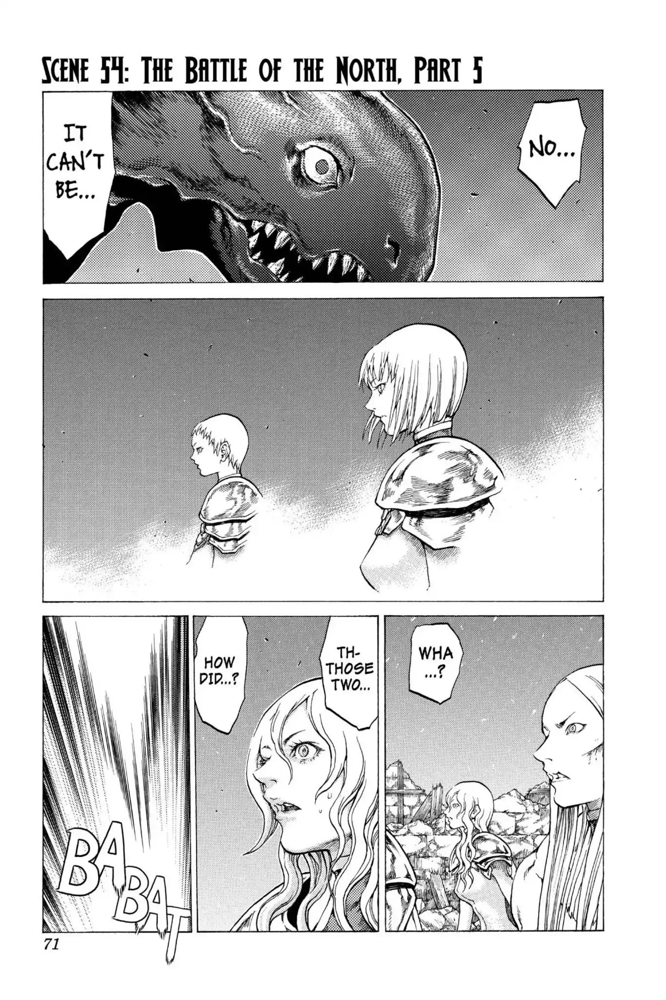 Read Claymore Chapter 54 - Vol.10 Scene 54: The Battle of the North, Part 5 Online