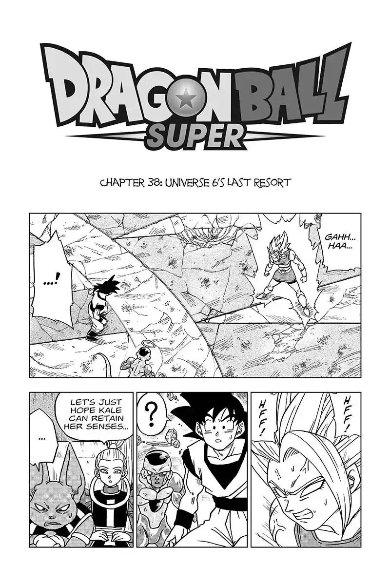 Read Dragon Ball Super Chapter 38 - Universe 6's Last Resort Online