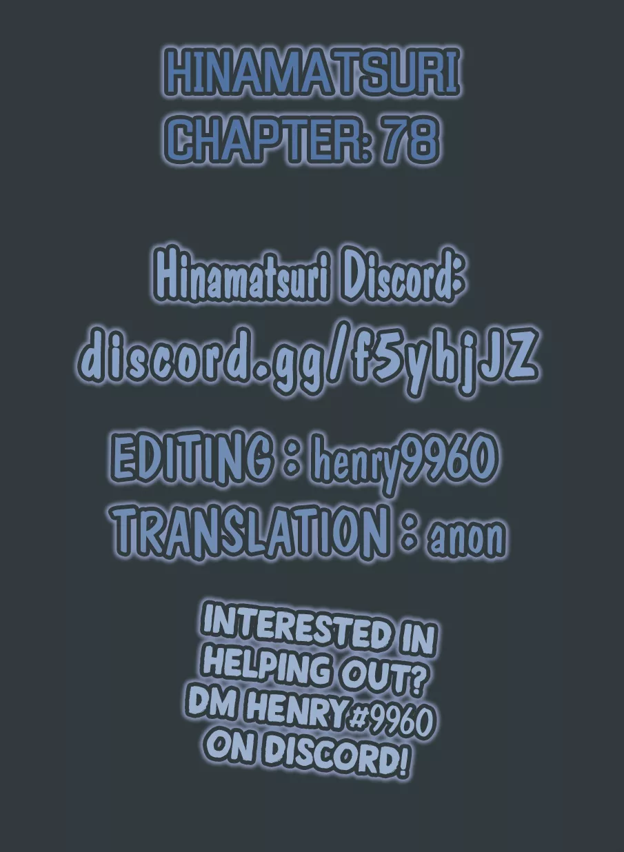 Read Hinamatsuri Chapter 78 Online