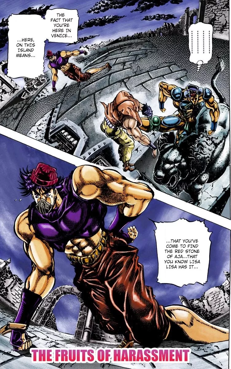 Read JoJo’s Bizarre Adventure Part 2: Battle Tendency Chapter 33 - The Fruits of Harassment Online