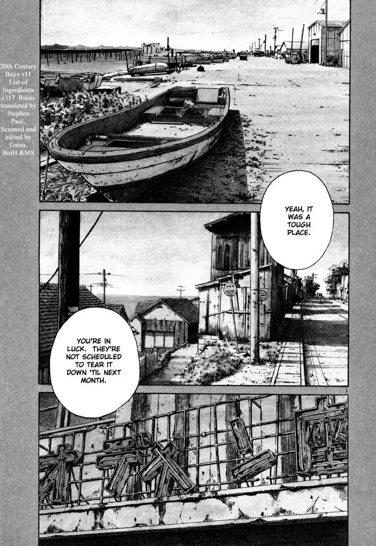 Read 20th Century Boys Chapter 117 - Ruins Online