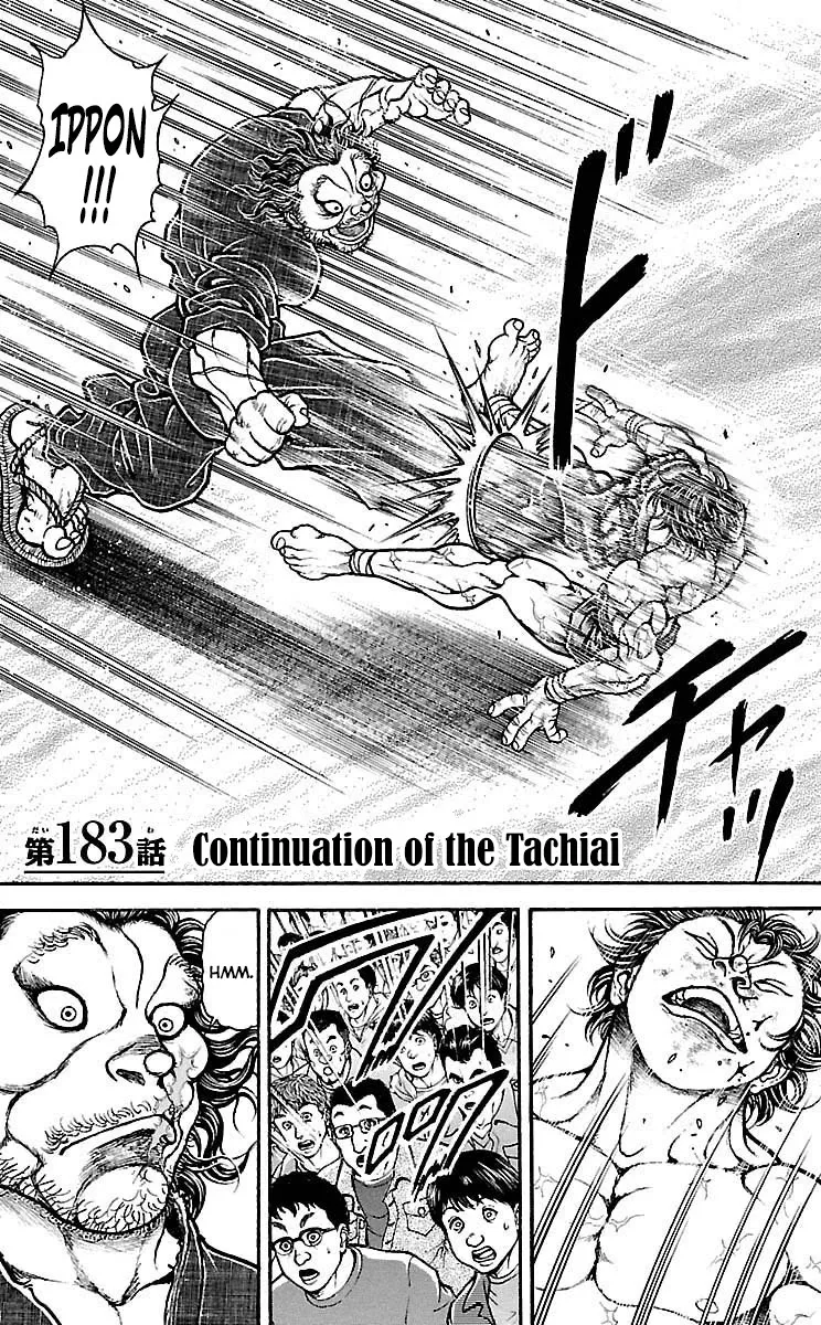 Read Baki Dou Chapter 183 - Continuation of the Tachiai Online