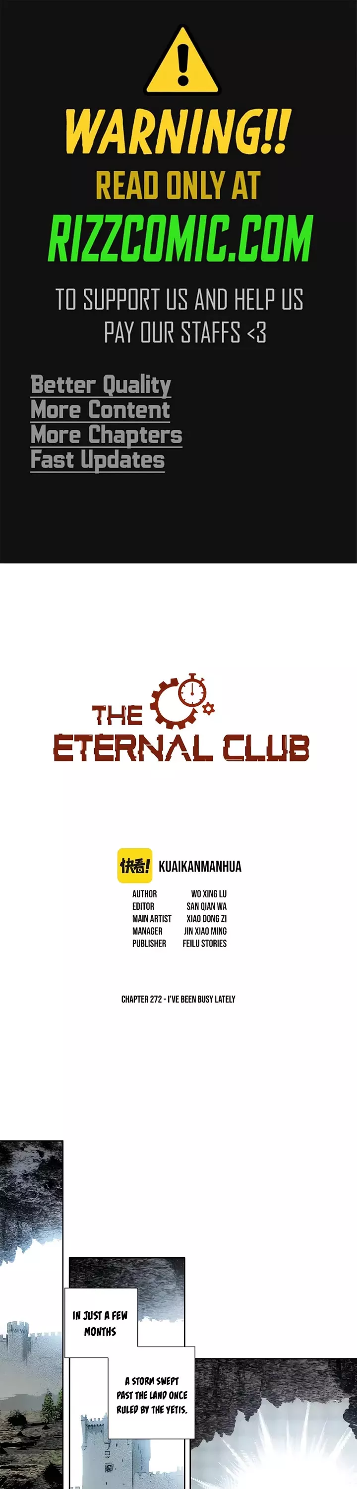 Read Eternal Club Chapter 272 Online