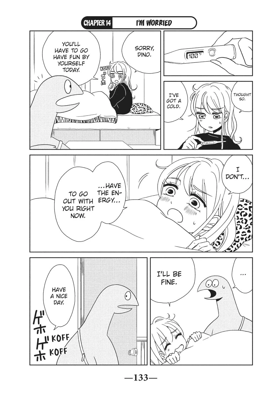 Read My Roomie Is a Dino Chapter 14 Online