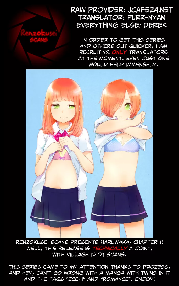 Read Haruwaka Chapter 1 Online