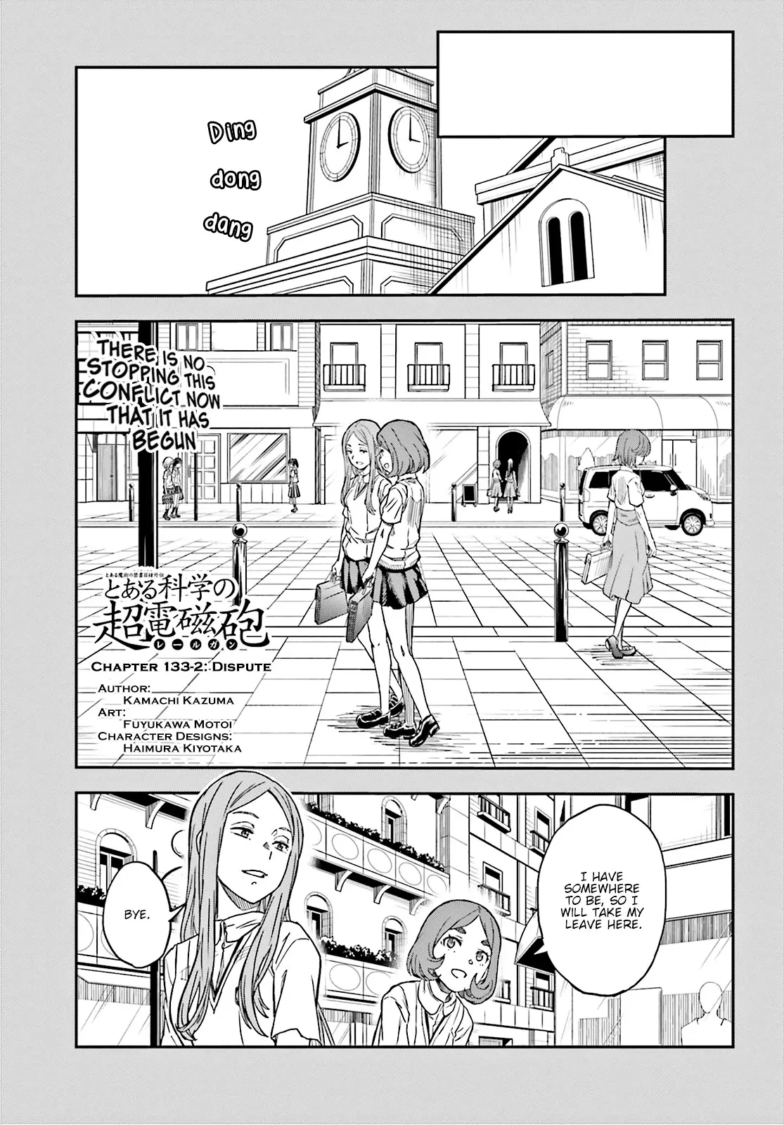 Read To Aru Kagaku no Railgun Chapter 133.2 - Dispute Online