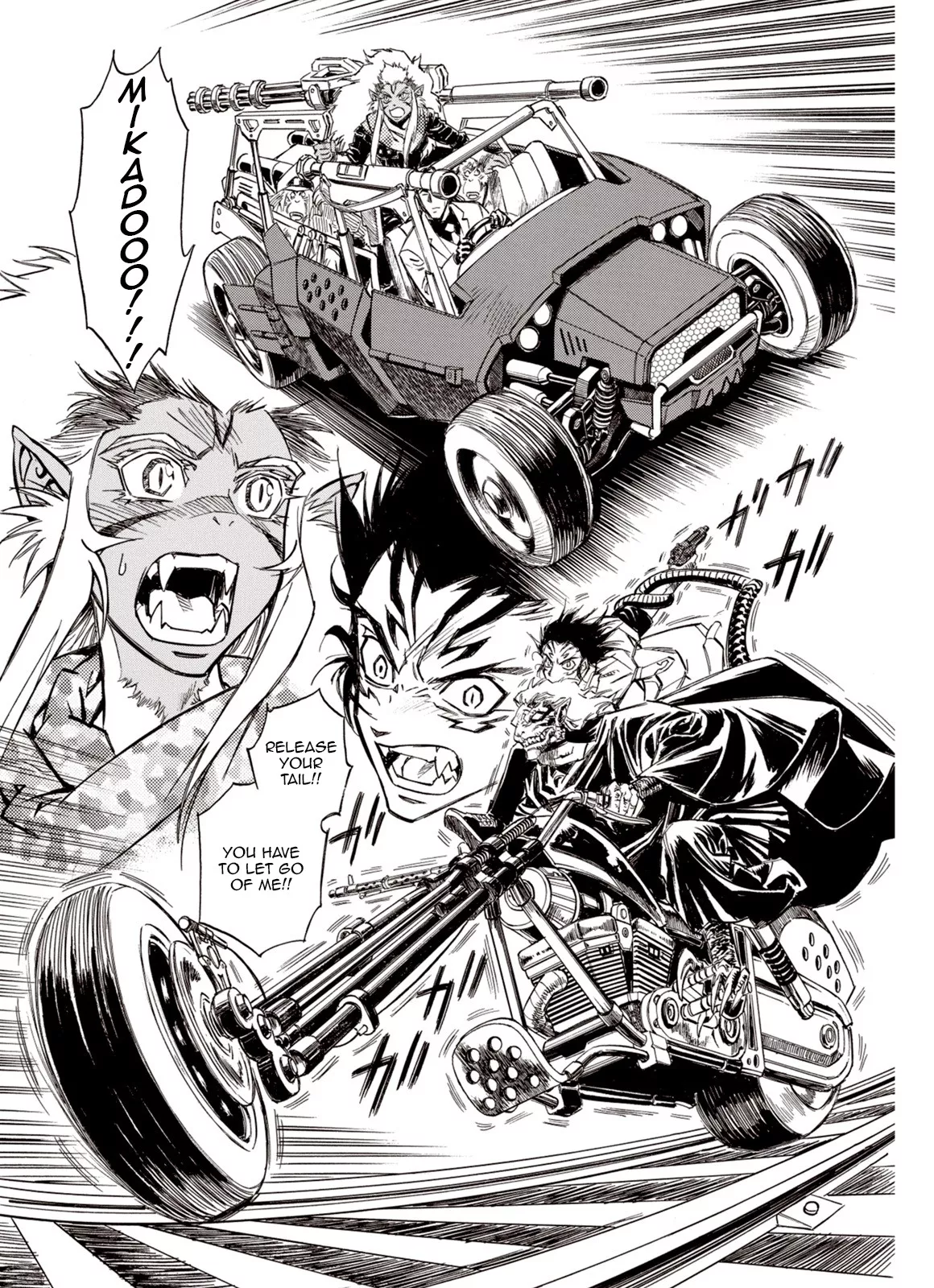 Read Kouya ni Kemono Doukokusu Chapter 42 - Typhoon Online