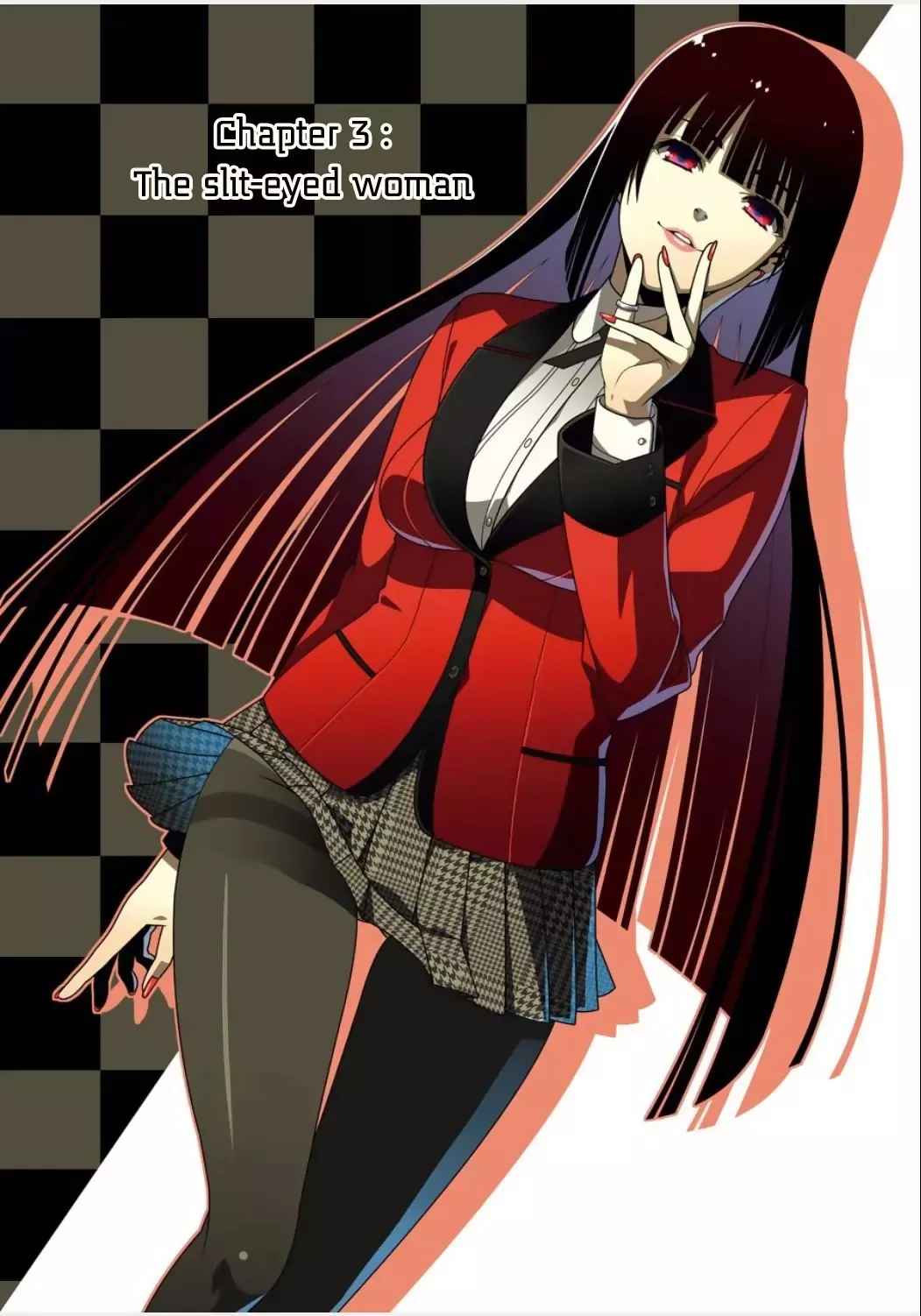 Read Kakegurui Chapter 3 - The slit-eyed woman Online