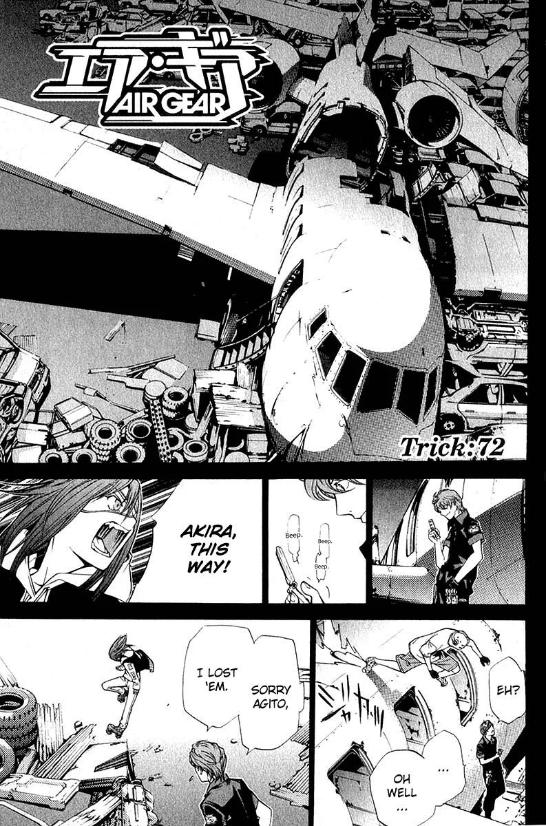 Read Air Gear Chapter 72 Online